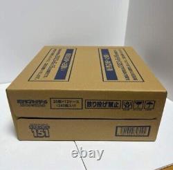 Pokemon Card Game 151 Case SV2a 12 BOX Japanese Factory Sealed 2023