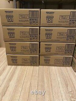 Pokemon Card Game 151 SV2a Booster Box Japanese ver unopened 1case (12Boxes)