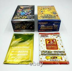 Pokemon Card Game 25th Anniversary Collection Box & Shiny Star V Box & 2 Promo