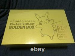 Pokemon Card Game 25th Anniversary Golden Box Pikachu Limited Sealed Japan