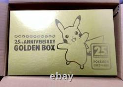 Pokemon Card Game 25th Anniversary Golden Box Pikachu Limited Sealed Japan DHL