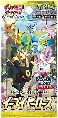 Pokemon Card Game Enhanced Expansion Pack Eevee Heroes Box Japan