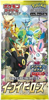 Pokemon Card Game Enhanced Expansion Pack Eevee Heroes Box S6a Japanese