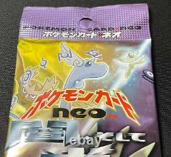 Pokemon Card Game Neo 4 Destiny Darkness and Light Booster Pack Japanese #B00962