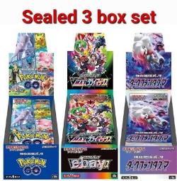 Pokemon Card Game Pokemon Go & VMAX Climax & Dark Phantasma Booster Box set