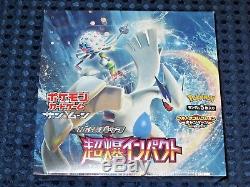 Pokemon Card Game SUN & MOON Explosive Impact SM8 Booster Box 1st Print JAPAN FS