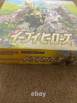 Pokemon Card Game Sword & Shield Expansion Pack Eevee Heroes Box Factory Sealed
