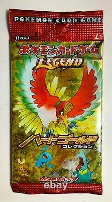 Pokemon Card Heart Gold 1st Edition Legend Booster Pack Sealed Japanese