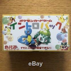 Pokemon Card Intro Pack Booster Box Japanese VHS Tape Set sealed