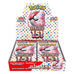 Pokemon Card Japanese 151 Booster Box SV2A TCG RARE Sealed Collectible MEW Alt
