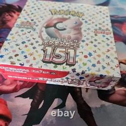 Pokemon Card Japanese SV2A 151 Booster Box With Shrink Wrap Scarlet Violet game