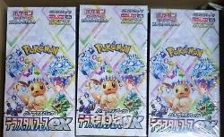 Pokemon Card Japanese Terastal Festival ex 3 Booster Box Set Factory Sealed New