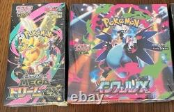Pokemon Card MEGA Dream & Inferno X Booster Box set M2a&M2 Japanese Withshrink^$^