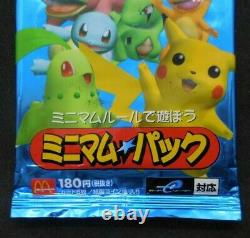 Pokemon Card McDonald's e Series Minimum Sealed Booster Pack 6 Cards 2002 (#1)