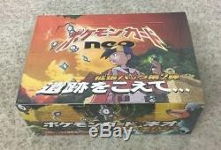 Pokemon Card Neo Japanese Booster Pack Discovery Sealed BOX