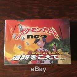 Pokemon Card Neo NEO DISCOVERY BOOSTER BOX Unopened Japanese