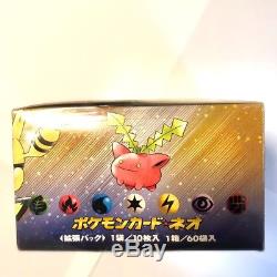 Pokemon Card Neo Starter Pack x1 Unopened New Vintage Booster 60 packs inside