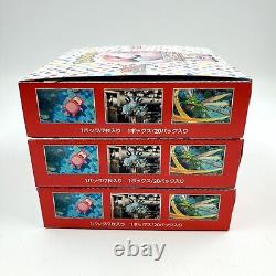 Pokemon Card Pokemon Card 151 Booster Box 3 Boxes No Shrink Wrap Japanese