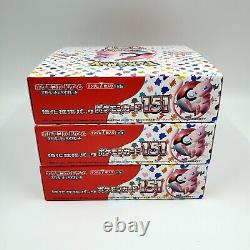 Pokemon Card Pokemon Card 151 Booster Box 3 Boxes No Shrink Wrap Japanese