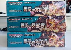 Pokemon Card SV3 Ruler of the Black Flame Booster Box Japanese Sealed with Shrink