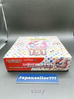 Pokemon Card Scarlet & Violet 151 Sv2a Booster Box New Japanese 2023 sealed
