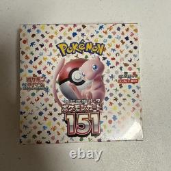 Pokemon Card Scarlet & Violet Booster Box Pokemon 151 sv2a Japanese NEW sealed++