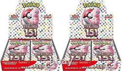 Pokemon Card Scarlet & Violet Booster Box Pokemon card 151 x2 sv2a Japanese NEW