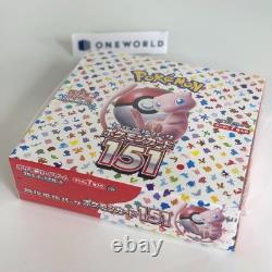 Pokemon Card Scarlet & Violet Pokemon Card 151 Booster Box Japanese sv2a
