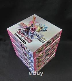 Pokemon Card Sun and Moon Fairy Rise Booster 5 Boxes Set SM7b Japanese