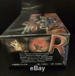 Pokemon Card Team Rocket Vol. 4 Booster box Sealed 60 Packs Japanese