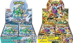 Pokemon Card Wild Force sv5K & Cyber Judge sv5M Booster Box set Japanese Sealed