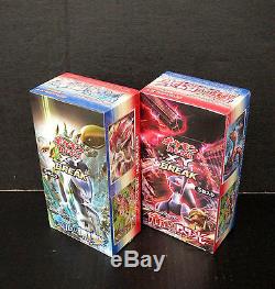Pokemon Card XY BREAK Blue Shock Red Flash Booster Sealed Box Set XY8 1st Japan