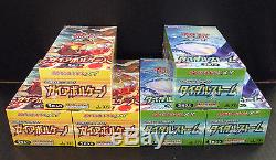 Pokemon Card XY Booster Gaia Volcano Tidal Storm 3 Box Each Set XY5 1st Japanese