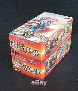 Pokemon Card XY Booster Part 3 Rising Fist Sealed 2 Boxes Set XY3 1st Japanese