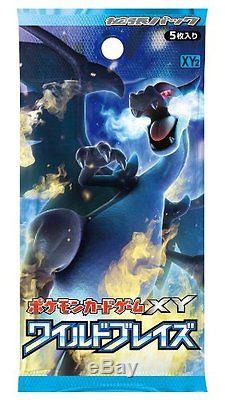 Pokemon Card XY Wild Blaze Booster Pack Sealed Box Japanese Japan Import