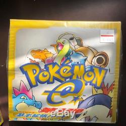 Pokemon Card e Vol. 1 Basic Booster Box 40 Pack Sealed 1st edition