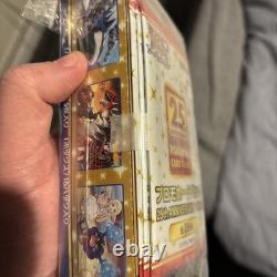 Pokemon Cards 25th Anniversary Sealed Japanese Booster Box with 4 Promo Packs