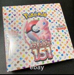Pokemon Cards Game Scarlet & Violet 151 sv2a Booster Box Factory Sealed New