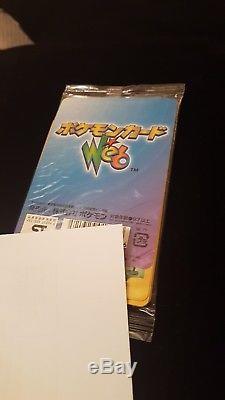Pokemon Cards Japanese WEB Series sealed 1st edition Booster Pack