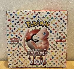 Pokemon Cards Scarlet Violet 151 Booster Box Sealed No Shrink Japanese US Seller