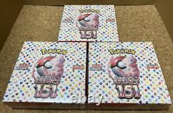 Pokemon Cards Scarlet & Violet Pokemon Card 151 Booster Box sv2a Sealed 1box