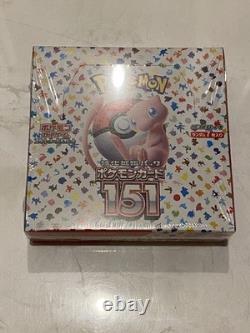 Pokemon Cards Scarlet & Violet Pokemon Card 151 Booster Box sv2a Sealed Japanese