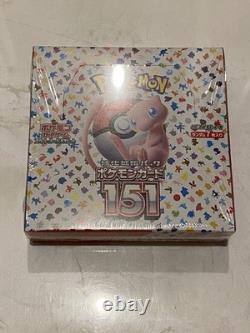 Pokemon Cards Scarlet & Violet Pokemon Card 151 Booster Box sv2a Sealed Japanese
