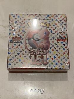Pokemon Cards Scarlet & Violet Pokemon Card 151 Booster Box sv2a Sealed Japanese