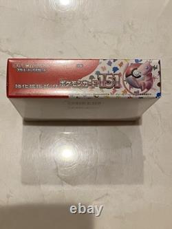 Pokemon Cards Scarlet & Violet Pokemon Card 151 Booster Box sv2a Sealed Japanese