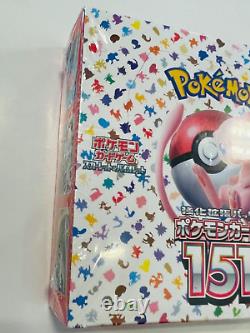 Pokemon Cards Scarlet & Violet Pokemon Card 151 sv2a Booster Sealed Box Japanese