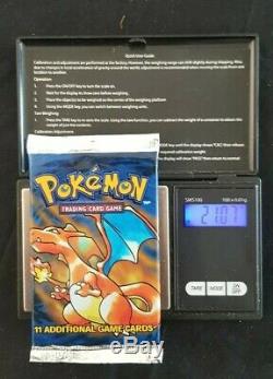 Pokemon Cards Sealed Booster Base Set Charizard WOTC Heavy Pack! RARE HTF
