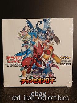 Pokemon Champion Road Japanese Booster Box Factory Sealed cards sm6b from Canada