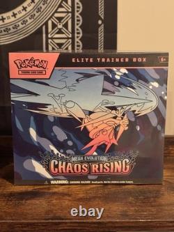 Pokemon Chaos Rising ETB + Japanese Ninja Spinner Booster Box Sealed
