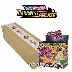 Pokemon Darkness Ablaze Booster Case (6 Boxes) Brand New Factory Sealed